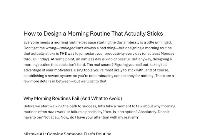 write SEO recipe, lifestyle, and wellness blog posts